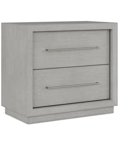 Macy's Tivie Nightstand, Created For  In Gray