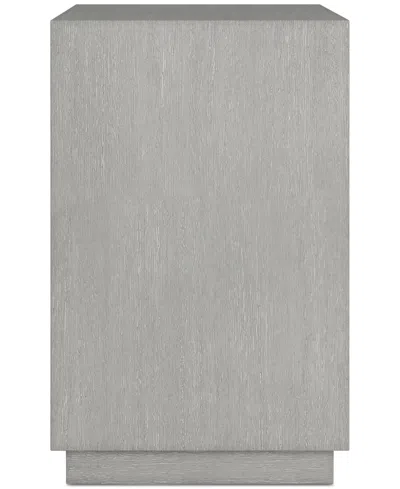 Macy's Tivie Nightstand, Created For  In Gray