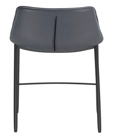 Zuo 43" Steel, Polyurethane Magnus Bar Chair