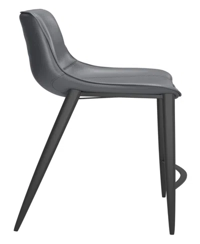 Zuo 43" Steel, Polyurethane Magnus Bar Chair