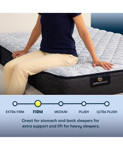 Serta Perfect Sleeper Blue Lagoon Night 12" Firm Mattress-full In Transparent