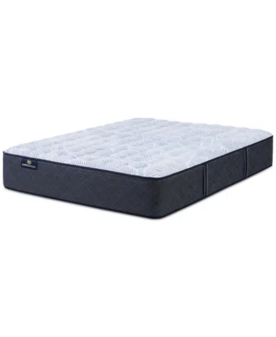 Serta Perfect Sleeper Blue Lagoon Night 13.5" Medium Mattress-twin In Transparent