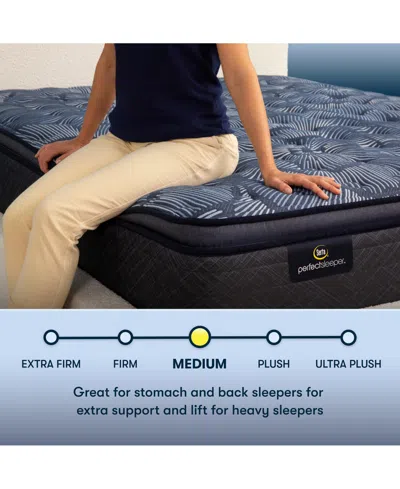 Serta Perfect Sleeper Cobalt Calm 14" Medium Pillow Top Mattress-california King In Transparent