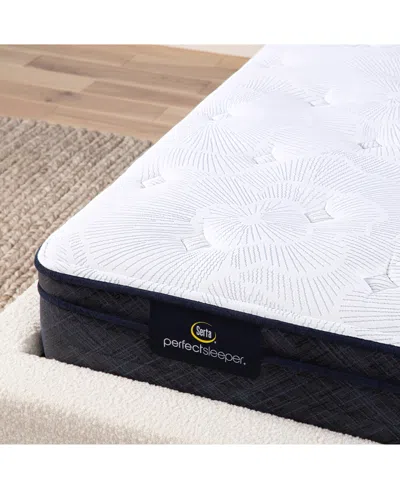 Serta Perfect Sleeper Adoring Night 11" Plush Euro Top Mattress Set, Queen Split In Transparent