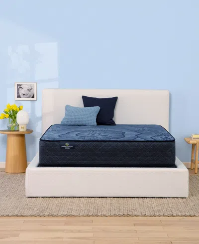 Serta Perfect Sleeper Dazzling Night 12" Medium Hybrid Mattress Set, Queen Split In Transparent
