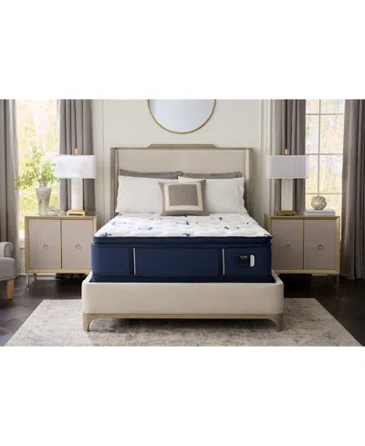 Stearns & Foster Studio 14.5" Medium Euro Pillowtop Innerspring Luxury Mattress- California King In Transparent
