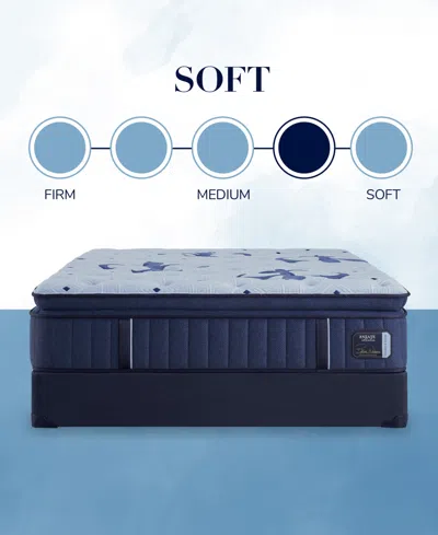 Stearns & Foster Estate 15" Soft Euro Pillowtop Innerspring Luxury Mattress- King In Transparent