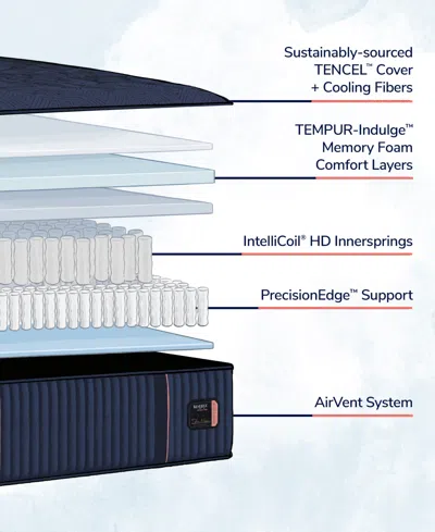 Stearns & Foster Reserve 16" Medium Tight Top Innerspring Luxury Mattress- Twin Xl In Transparent