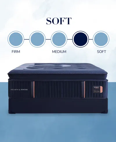 Stearns & Foster Reserve 17" Soft Euro Pillowtop Innerspring Luxury Mattress- Twin Xl In Transparent