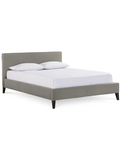 Macy's Mariley Upholstered California King Bed In Brown