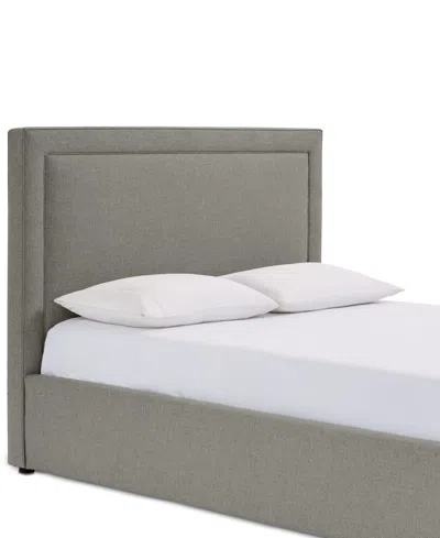 Macy's Naliya King Upholstered Storage Bed In Gray