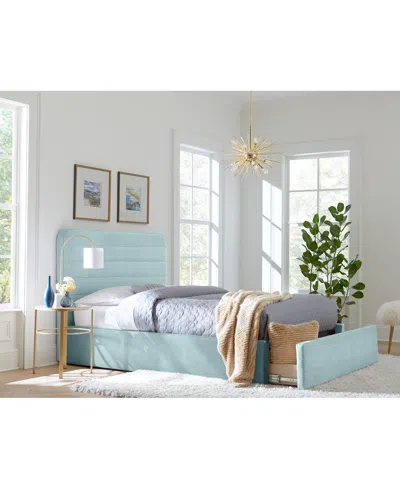 Macy's Haryan King Upholstered Storage Bed