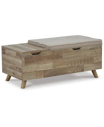 Signature Design By Ashley Gerdanet Storage Bench In Multi