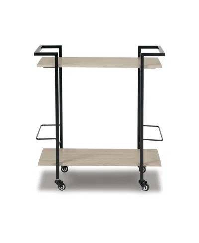 Signature Design By Ashley Waylowe Bar Cart In Multi