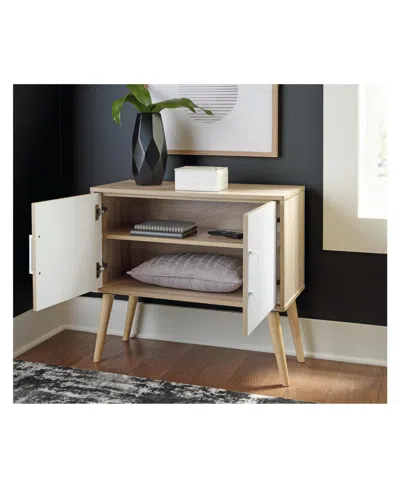 Signature Design By Ashley Orinfield Accent Cabinet In Multi
