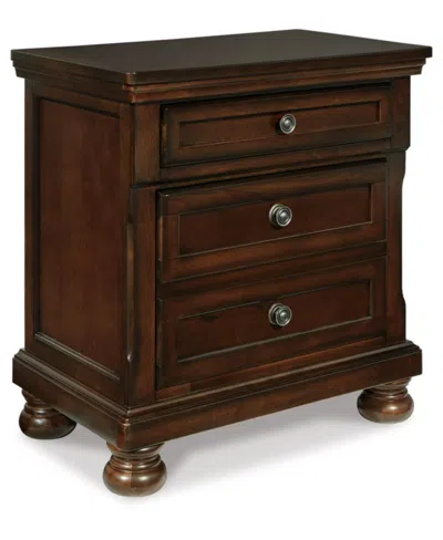 Signature Design By Ashley 29.88" Wood Nightstand In Multi