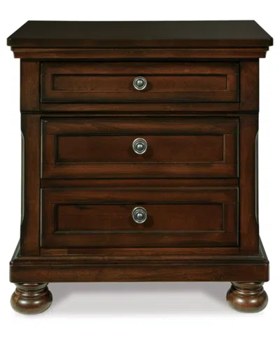 Signature Design By Ashley 29.88" Wood Nightstand In Multi