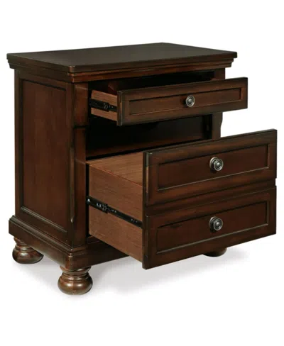 Signature Design By Ashley 29.88" Wood Nightstand In Multi