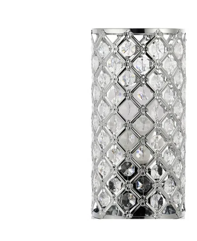 Jonathan Y Lucie 9.5" Mid-century Modern Iron, Acrylic Led Mini Uplight Table Lamp With Usb Charging Port And S