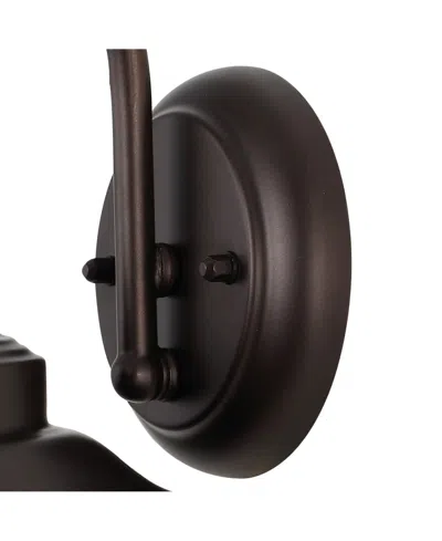 Jonathan Y Rodanthe 8.25" 1-light Farmhouse Industrial Iron, Glass Outdoor Led Sconce