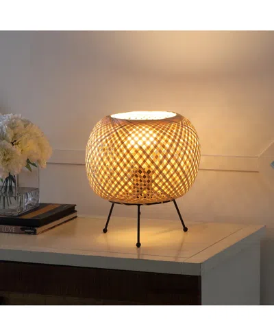 Jonathan Y Palma Mini Table Lamp In Neutral