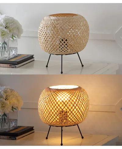 Jonathan Y Palma Mini Table Lamp In Neutral