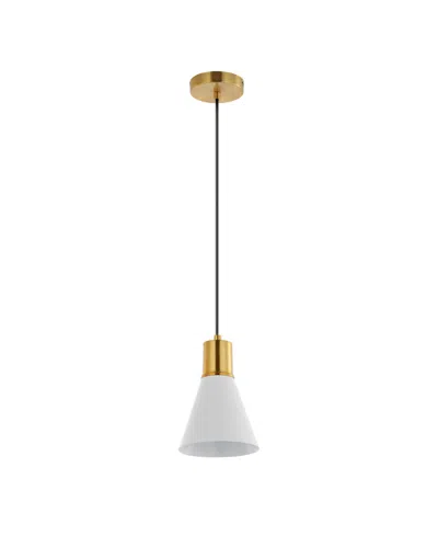 Jonathan Y Apollo 6" 1-light Mid-century Modern Iron Led Pendant