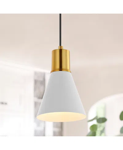 Jonathan Y Apollo 6" 1-light Mid-century Modern Iron Led Pendant