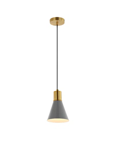 Jonathan Y Apollo 6" 1-light Mid-century Modern Iron Led Pendant
