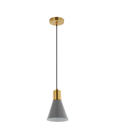 Jonathan Y Apollo 6" 1-light Mid-century Modern Iron Led Pendant