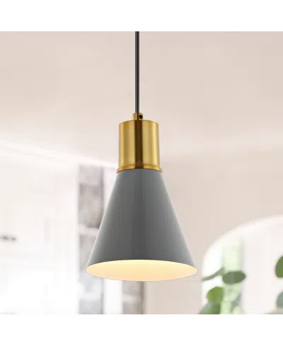 Jonathan Y Apollo 6" 1-light Mid-century Modern Iron Led Pendant