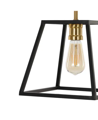 Jonathan Y Girard 9.25" 1-light Farmhouse Industrial Iron Led Pendant