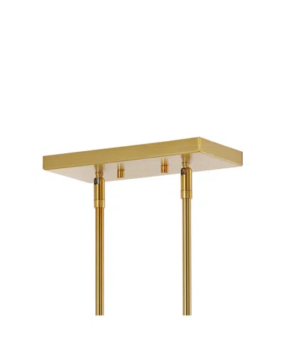 Jonathan Y Liane 35" 8-light Farmhouse Industrial Iron Linear Led Pendant