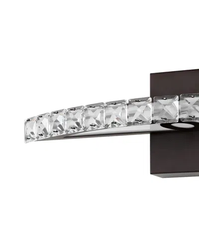 Jonathan Y Alyson 18" 1-light Bohemian Industrial Iron, Acrylic Integrated Led Vanity Light