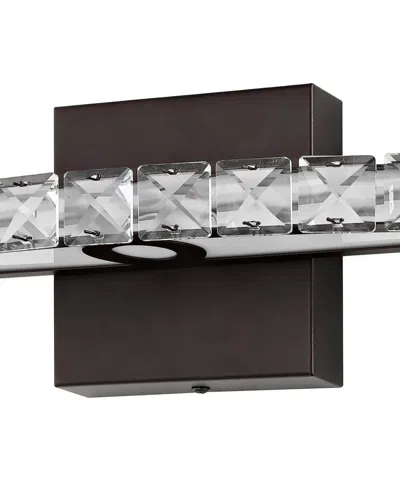Jonathan Y Alyson 18" 1-light Bohemian Industrial Iron, Acrylic Integrated Led Vanity Light