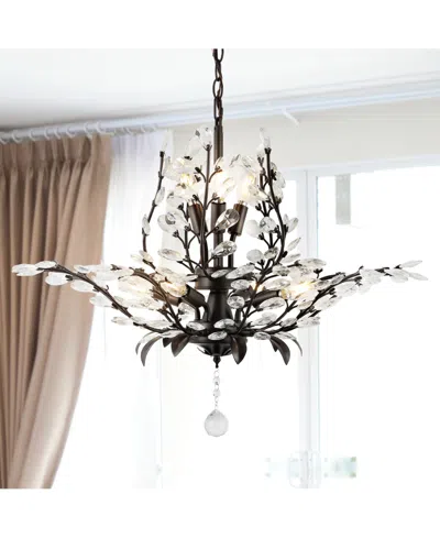 Jonathan Y Diantha 28.5" 7-light Contemporary Bohemian Iron, Acrylic Led Pendant