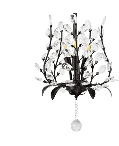 Jonathan Y Adoria 12" 3-light Contemporary Bohemian Iron, Acrylic Led Pendant