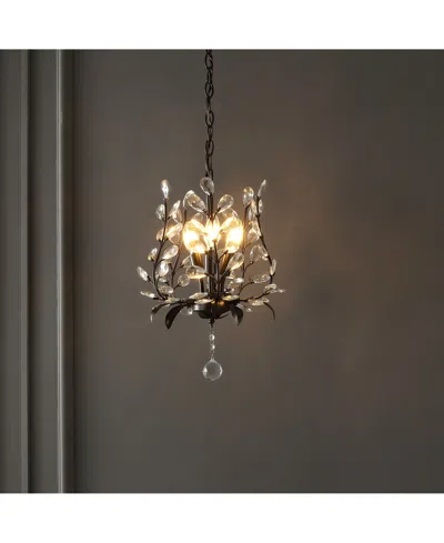 Jonathan Y Adoria 12" 3-light Contemporary Bohemian Iron, Acrylic Led Pendant