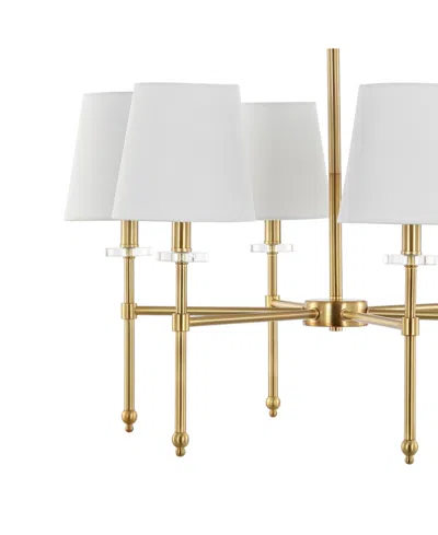 Jonathan Y Cillian 27" 6-light Mid-century Modern Iron Led Chandelier