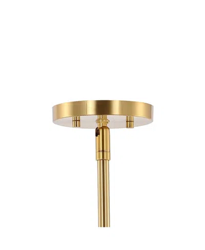 Jonathan Y Cillian 27" 6-light Mid-century Modern Iron Led Chandelier