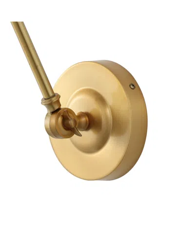 Jonathan Y Honeycomb 7.5" 1-light Modern Contemporary Arm-adjustable Iron, Glass Led Sconce