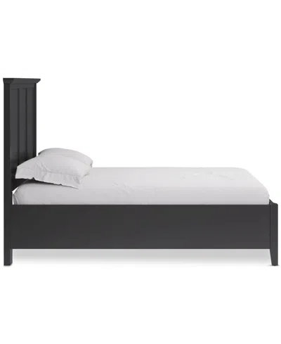 Macy's Hedworth Full Bed In Black