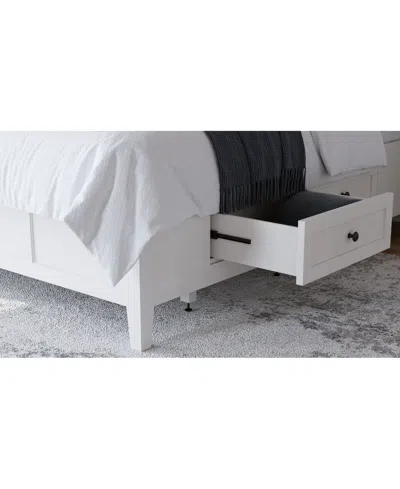 Macy's Hedworth Full Storage Bed In White