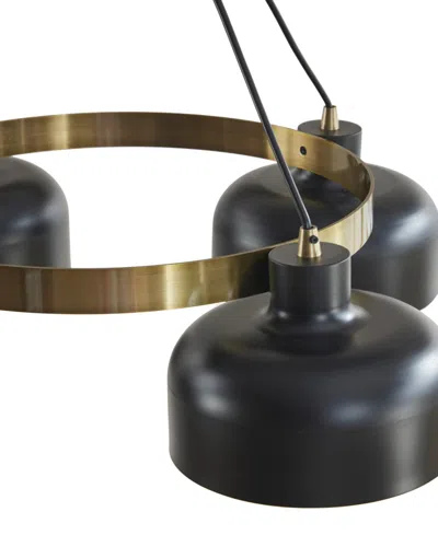 Ink+ivy Abbott 4-light Metal Shade Chandelier In Multi