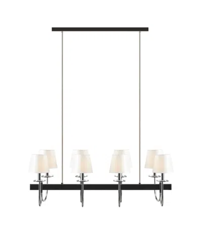 Hampton Hill Fairmount Drum Shades 8-light Traditional Chandelier In Multi