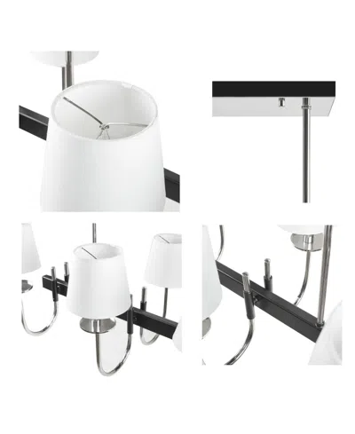 Hampton Hill Fairmount Drum Shades 8-light Traditional Chandelier In Multi