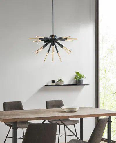 Ink+ivy Ely 3-light Spiked Chandelier In Multi