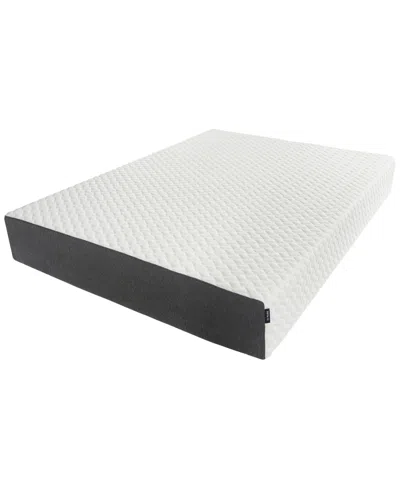 12park 12 Park 11" Deluxe Gel Memory Foam Medium Firm Mattress- Queen In Transparent