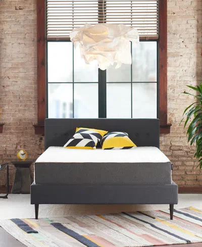 12park 12 Park 11" Deluxe Gel Memory Foam Medium Firm Mattress- California King In Transparent