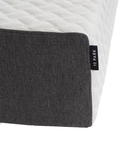 12park 12 Park 11" Deluxe Gel Memory Foam Medium Firm Mattress- California King In Transparent
